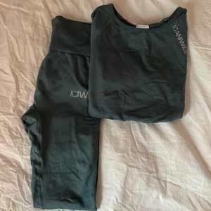 ICIW set🫶🏼🫶🏼 - Ett fint set ifrån ICIW dem i en grön/blå färg och är i storlekek XS i båda. Dock så har tightsen ett litet hål på benet. Skicka till mig om flera bilder💙💙 pris kan diskuteras 