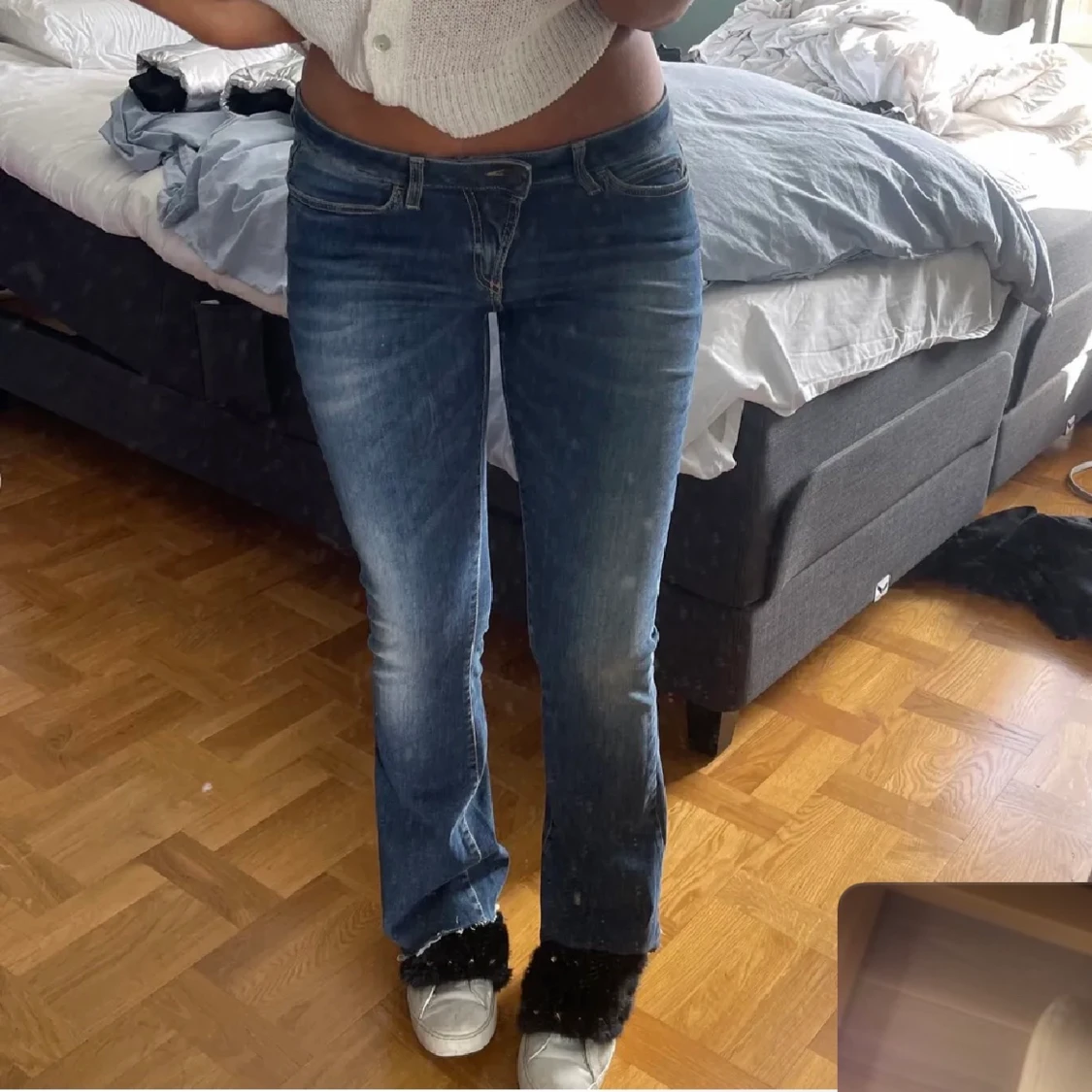 Hunkydory jeans låg midja low wasit bootcut