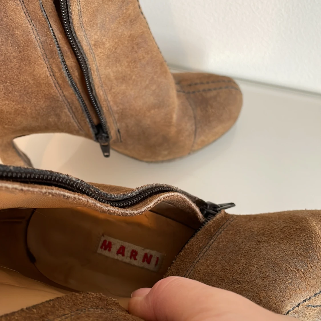 Mocka klackar från Marni stl. 36 - 91