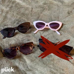 solglasögon  - jättefina solglasögon. använder dock inte så säljer ! 65kr st 💋 frakt tillkommer ! 