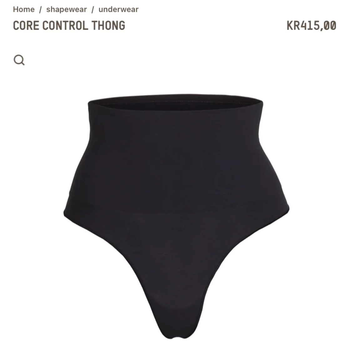 Skims Core control thong