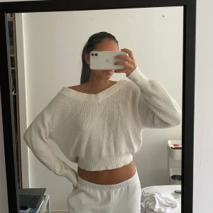 Vit tröja Gina Tricot S - Bra skick 