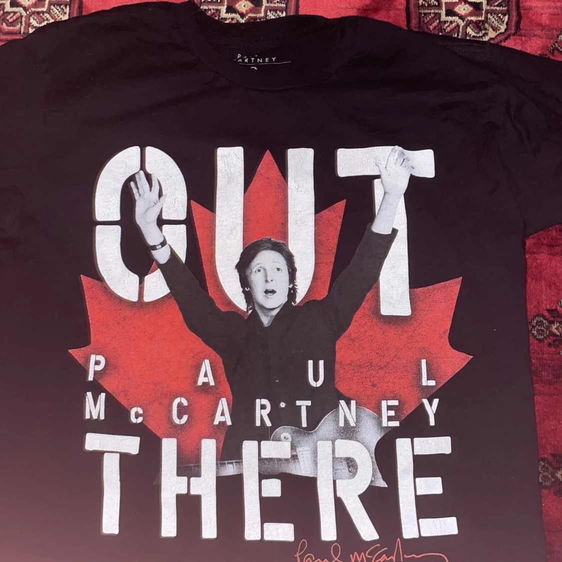 Paul McCartney vintage tour tee