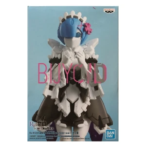 Mecha Rem Figure - Supersöt animefigur av Rem från Re:Zero! Tillverkad av Bandai, originallåda tillkommer (bild 1) Med stativet är hon ungefär 15cm hög! Möts upp i gbg annars står köparen för frakten🫶