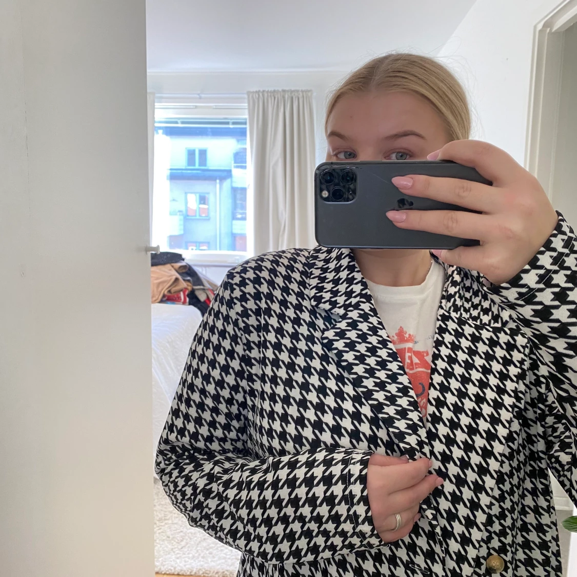 Mönstrad kappa - 91