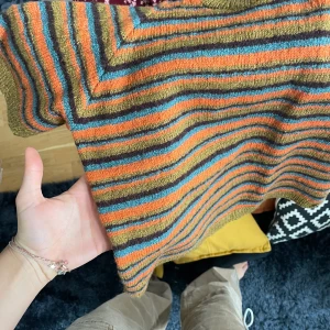 Stickad randig tröja - Jättefin tröja, handgjort från Rom