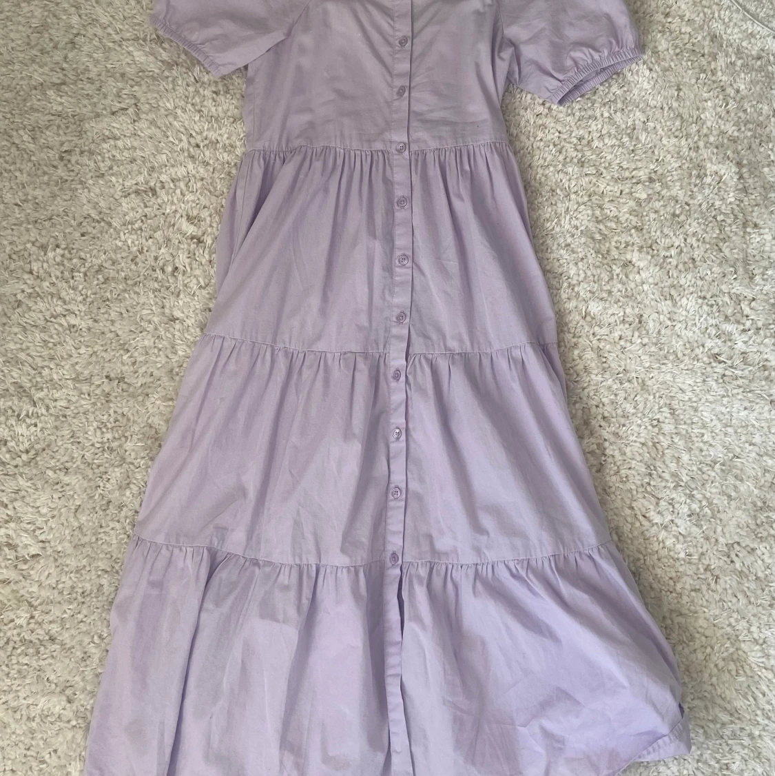 lila långklänning - 90