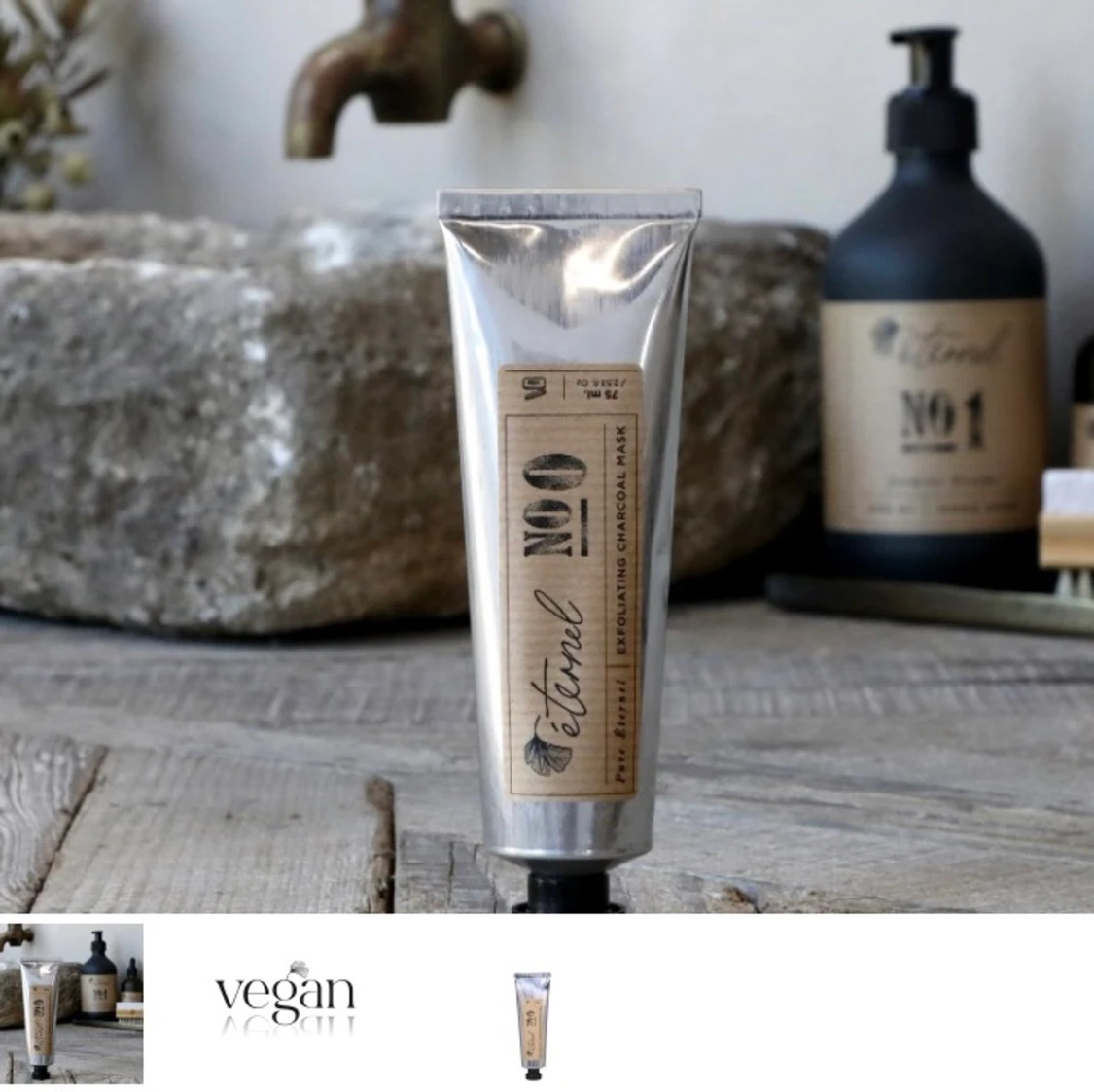 Om Éternel Charcoal mask exfoliating No.0.  - 90