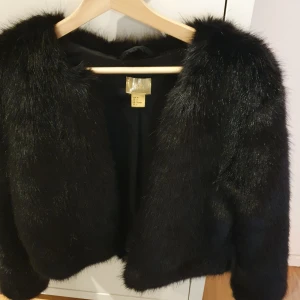 Pälsjacka - Den här jackar används aldrig. Köpte present till min dotter fast hon inte gillade. Priset var 499kr. Mitt pris är 150kr.