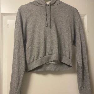 Hoodie - Lite kortare hoodie i bra skick