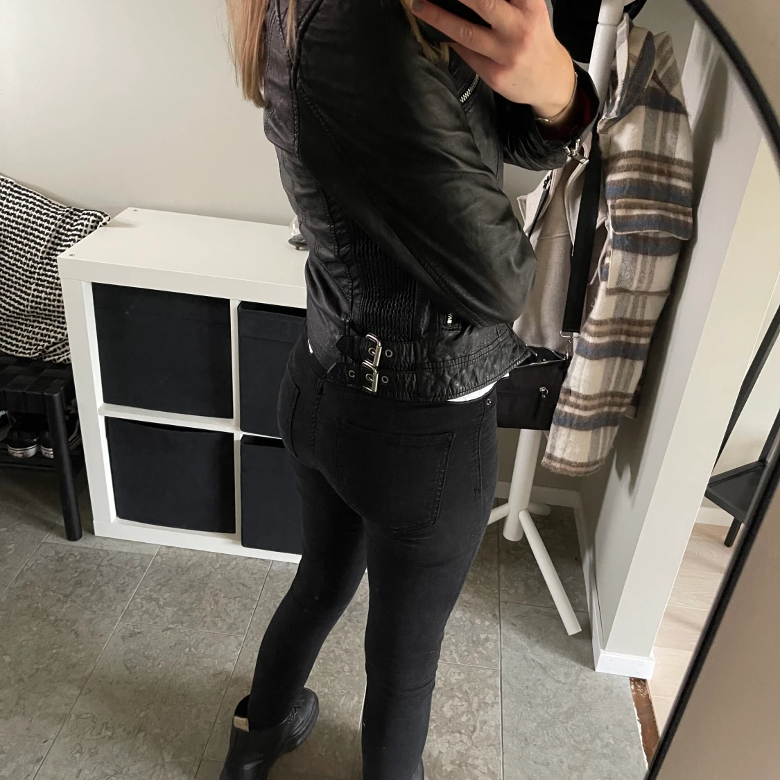 Skinnjacka rockandblue  - 90