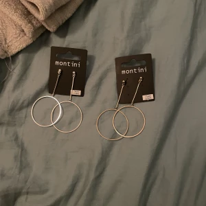 guld och silver örhängen - två jättefina örhängen köpta på ur & penn från en mystery box idag. säg till ifall du bara vill köpa en av dem, för det priser som de är sätta till är för båda dem!💓