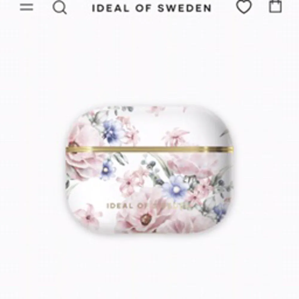 Jättefint blommigt idealofsweden AirPodskal för AirPods 2, nyskick. Övrigt.