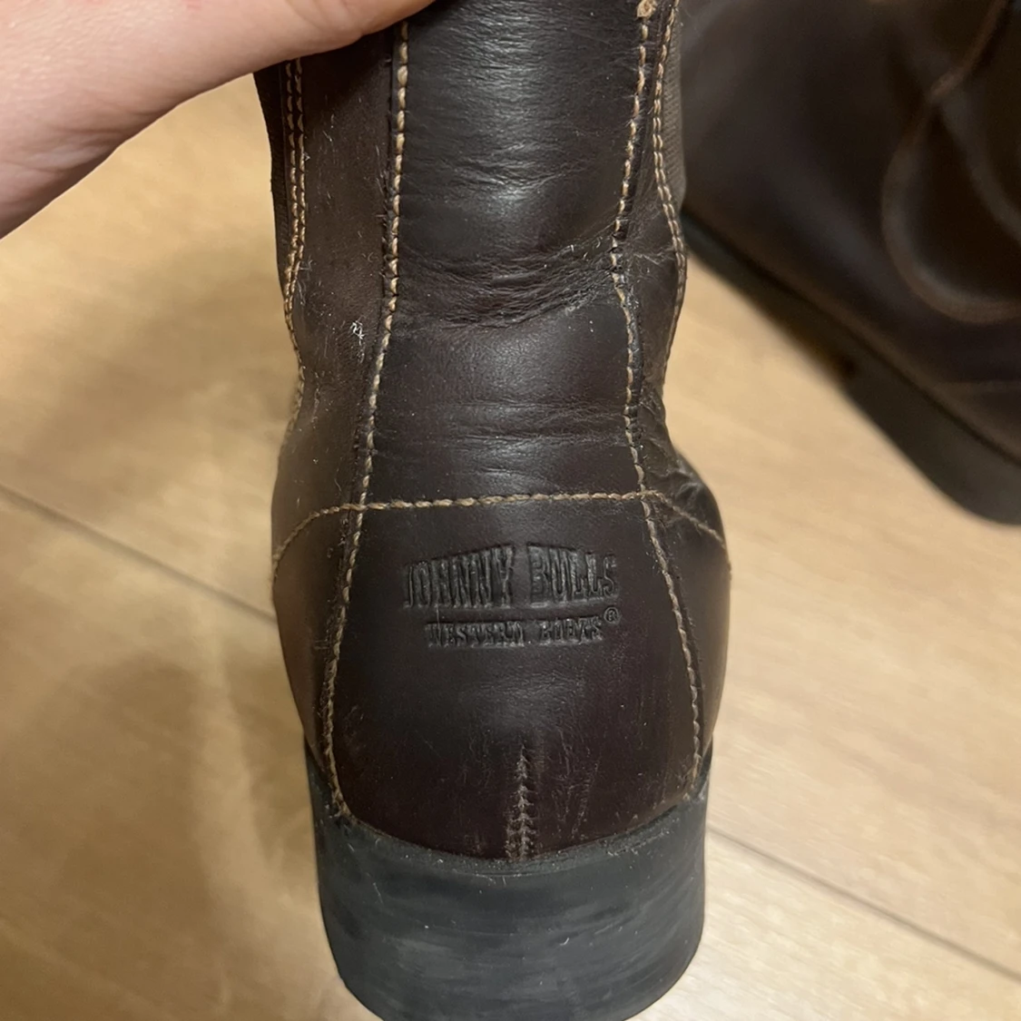 Johnny bulls vinterskor i brunt läder - 91