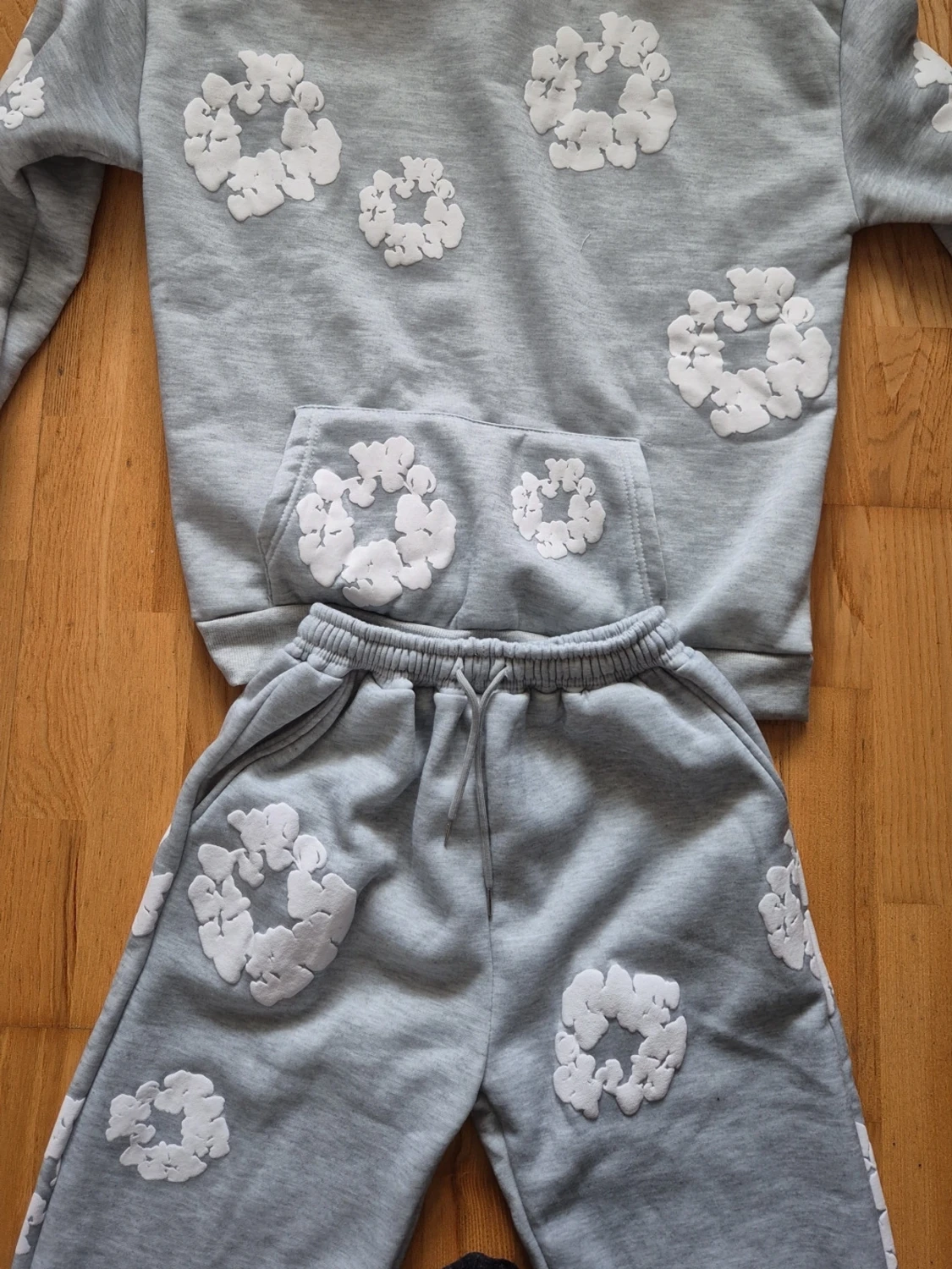 Grått mjukisset  Denimtears - 1