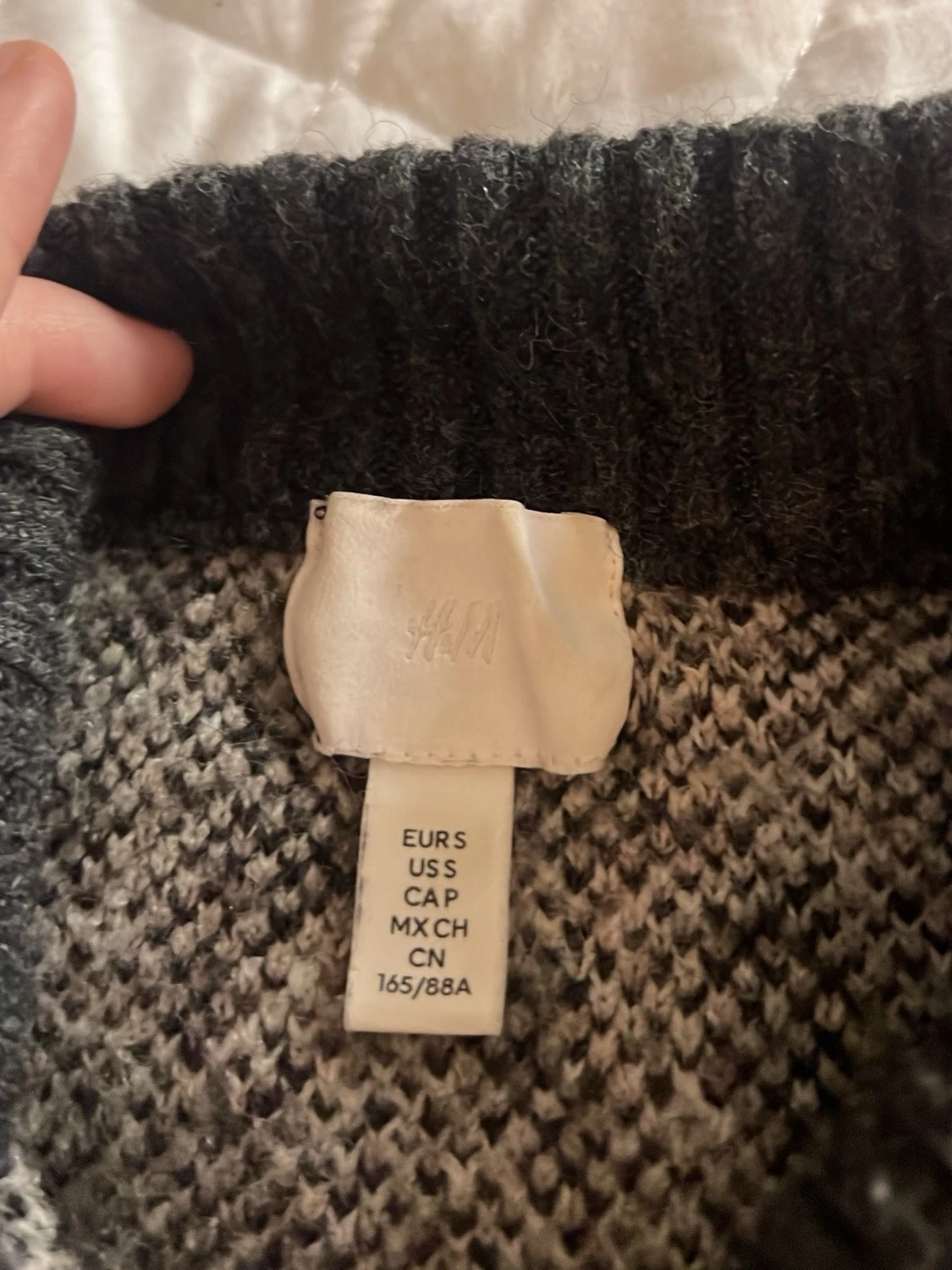 Leopardmönstrad stickad tröja - 3