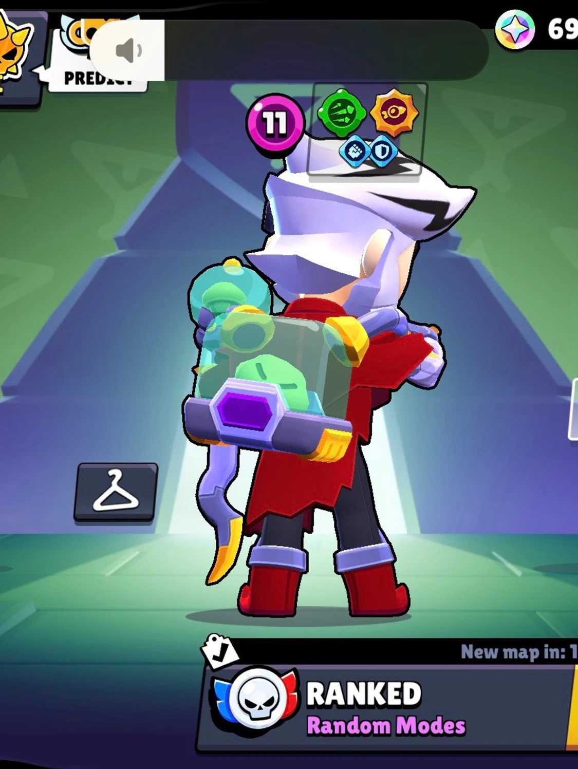 Brawl Stars konto med 93 brawlers - 5