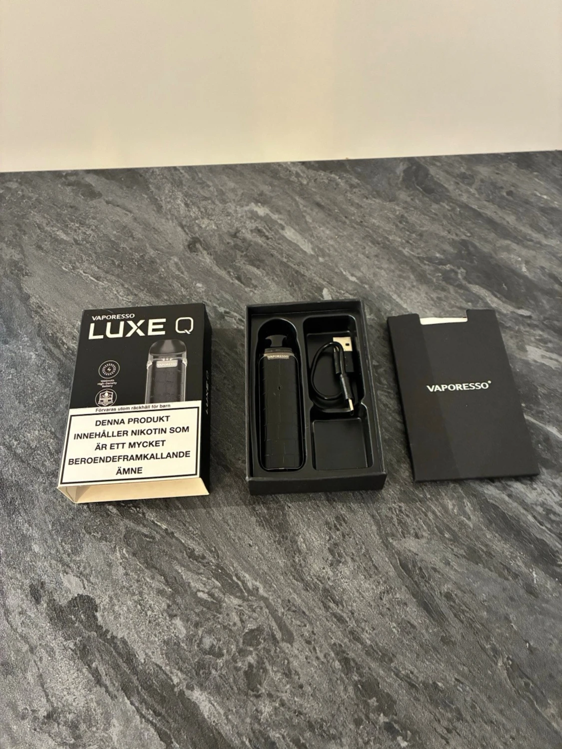 Vaporesso Luxe Q vape-kit svart - 3