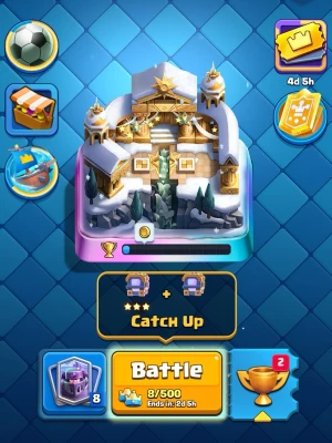 Clash Royale digitalt spelkonto - Säljer ett Clash Royale-konto med flera maxade kort, hög nivå och många upplåsta belöningar. Perfekt för dig som vill ta spelet till nästa nivå och dominera i arenan. Kontot har coola skins och massor av guld och gems. Allt digitalt, inget fysiskt material.