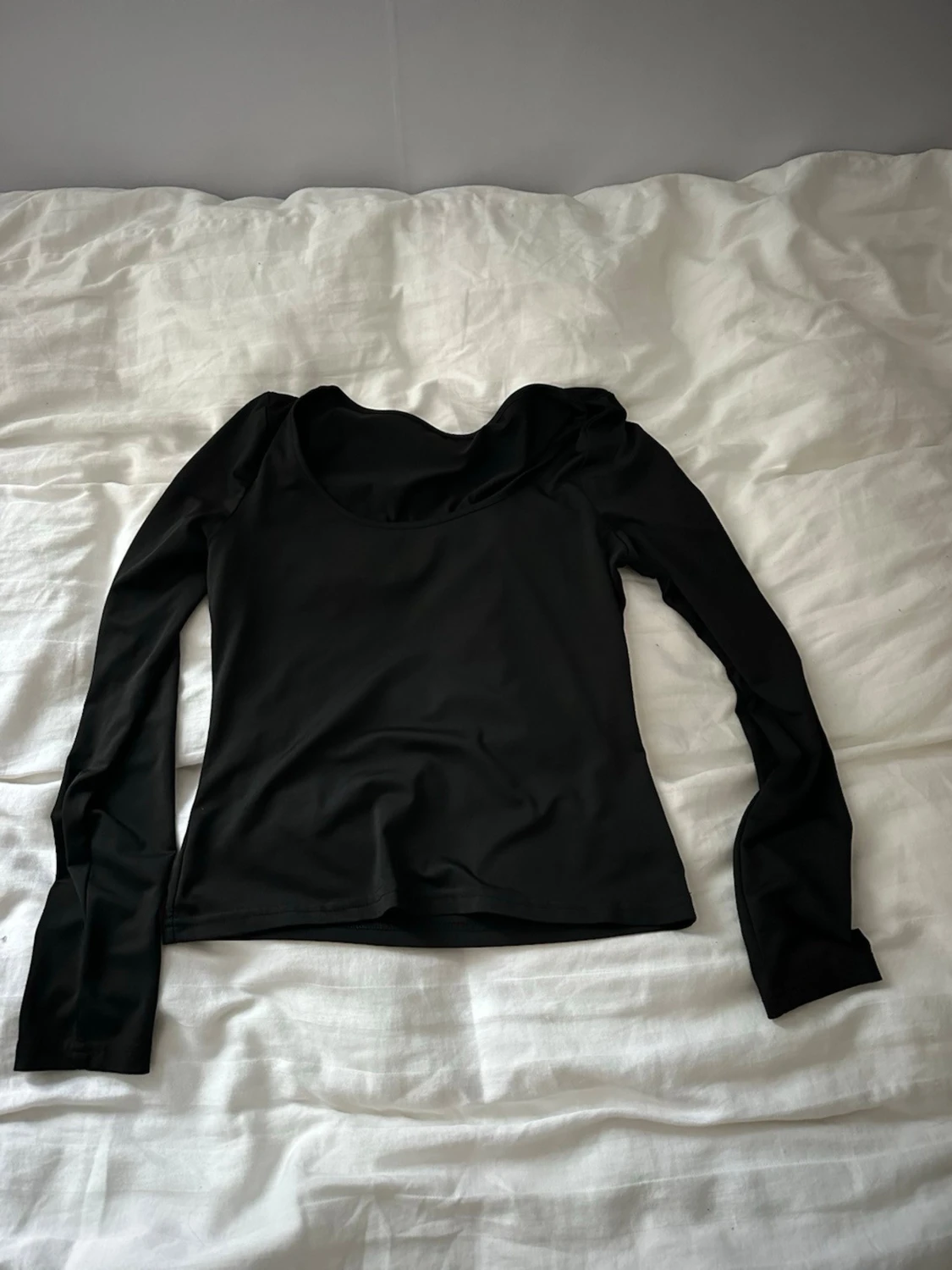 Svart långärmad topp - 2