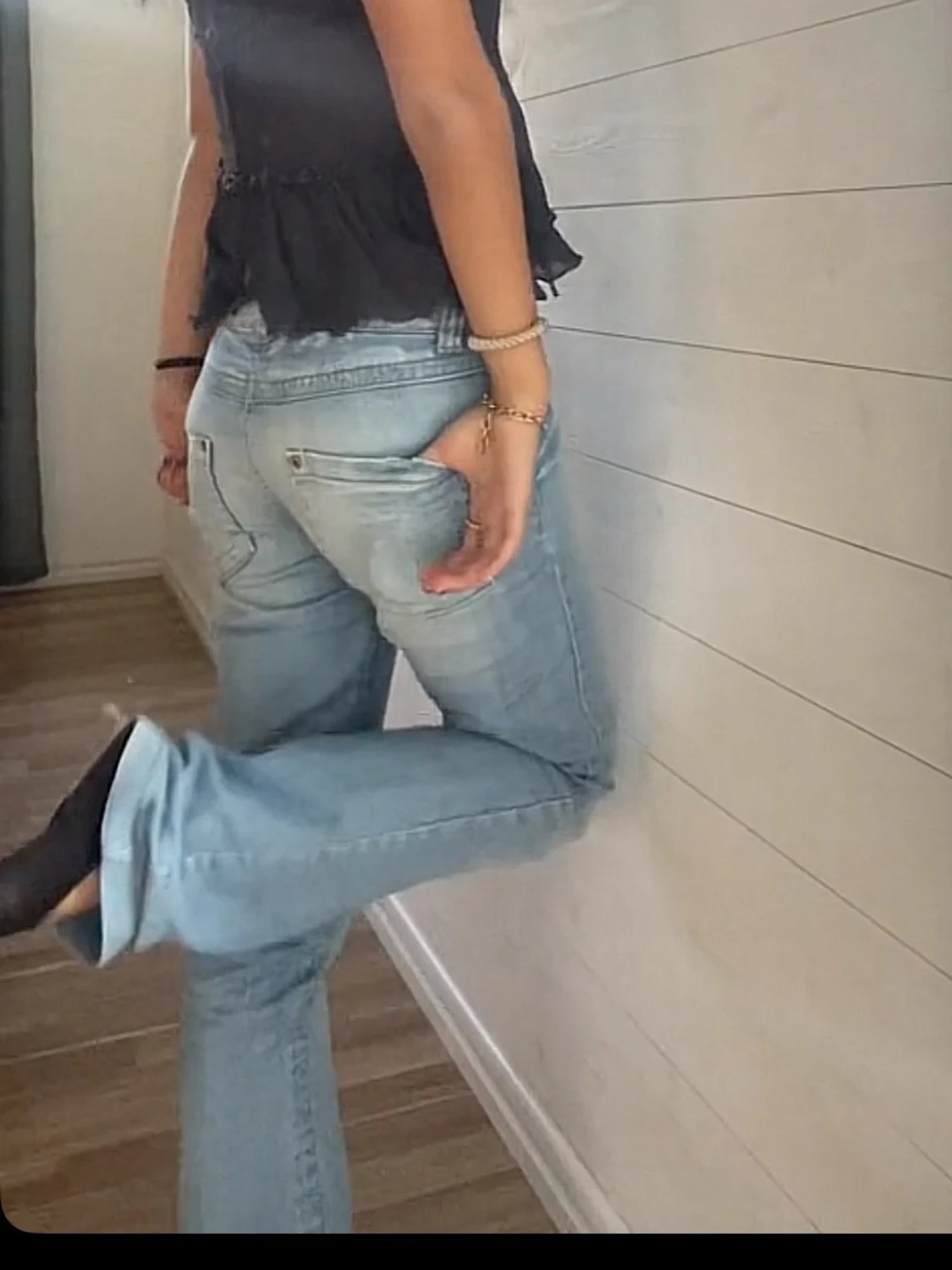 Ljusblå jeans - 1