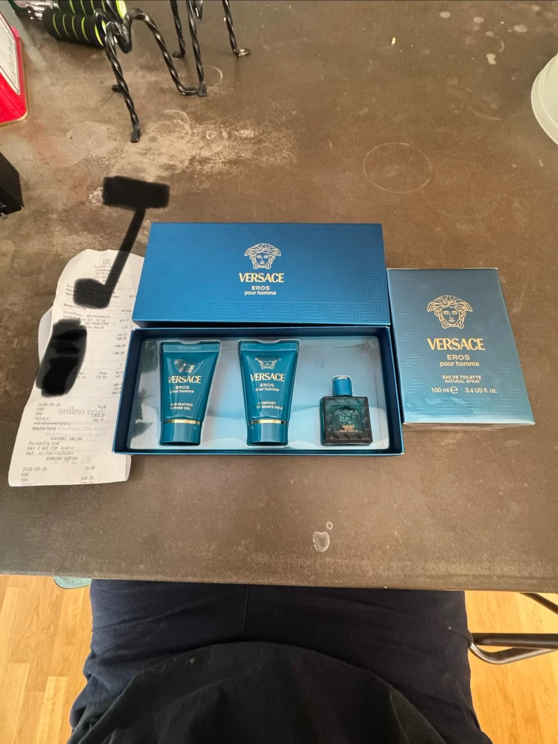 Versace Eros Pour Homme presentset