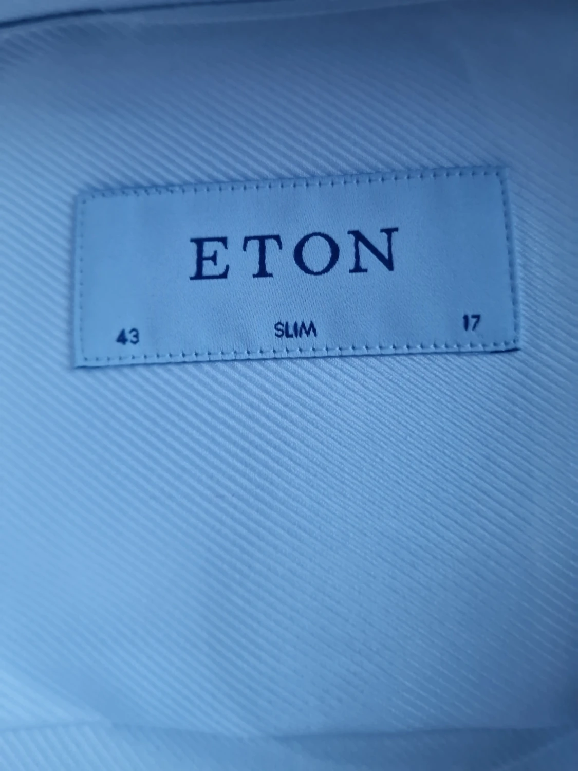 Vit skjorta från Eton slim fit - 1