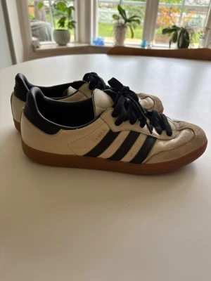 Adidas Samba sneakers svart/vit - Snygga sambas som endast används ca 5 gånger då dem är för små för mig