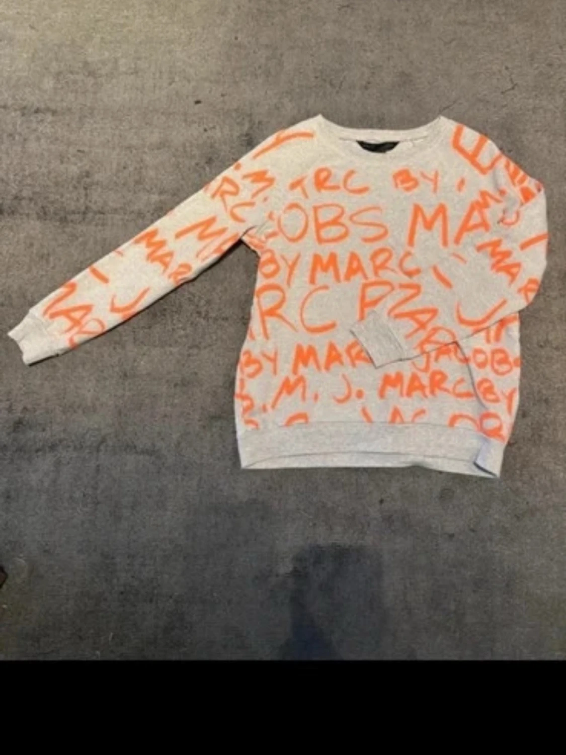 Grå sweatshirt Marc by Marc Jacobs