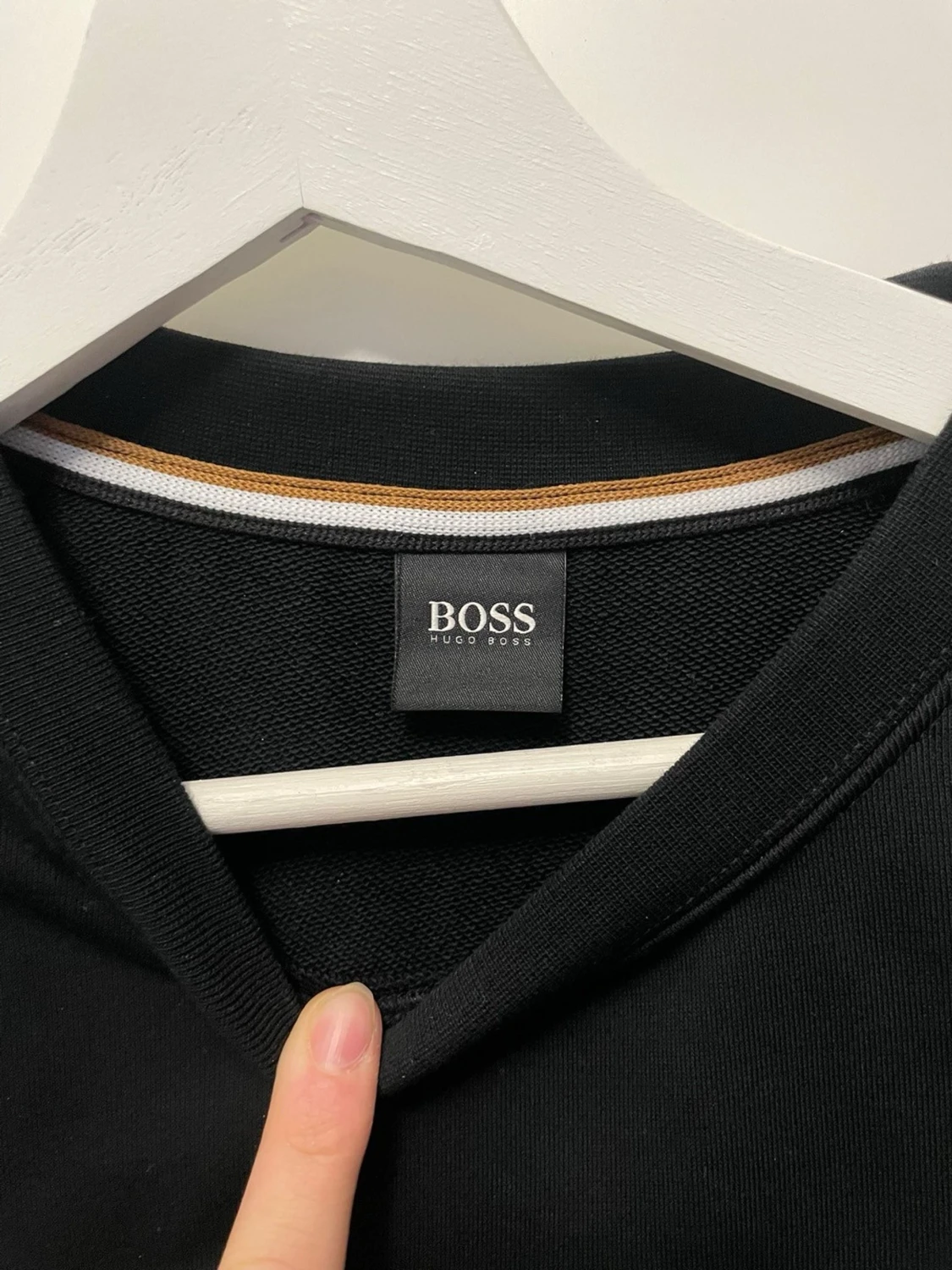 Svart sweatshirt från BOSS - 2