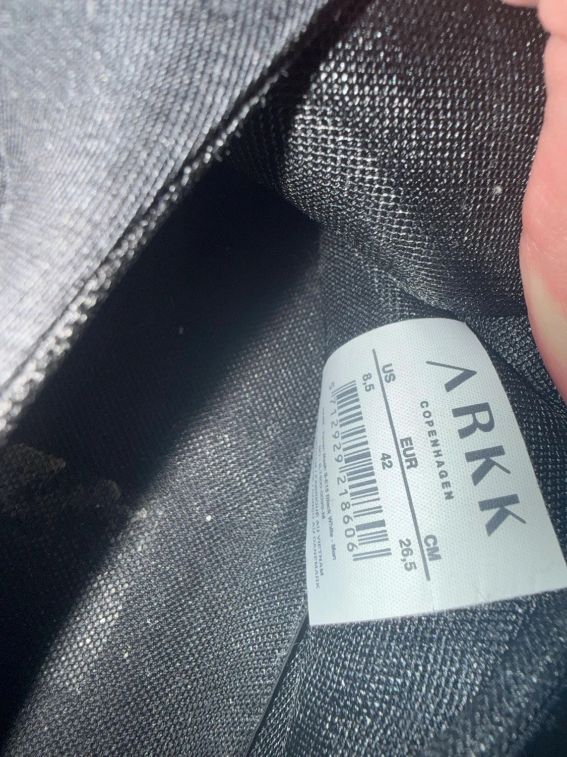 Svarta ARKK Copenhagen sneakers - 5
