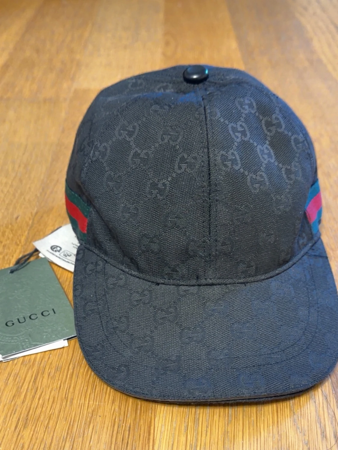 Ny Svart Gucci keps 