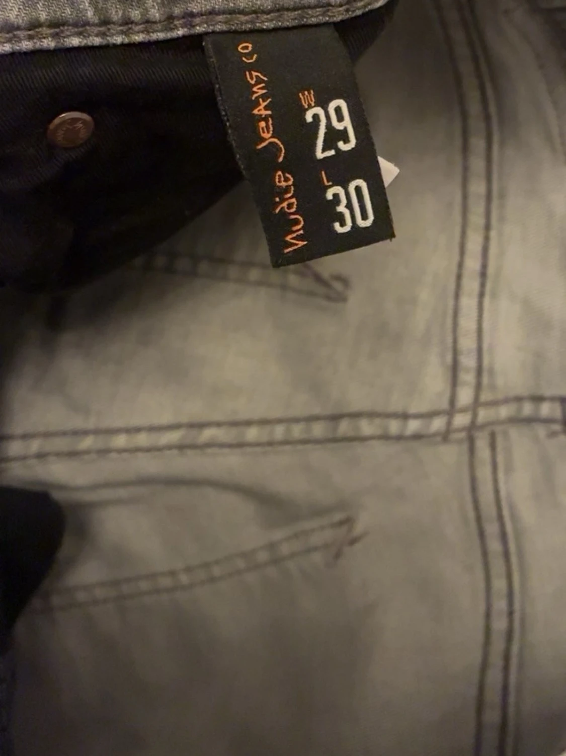 Gråa nudie jeans - 3