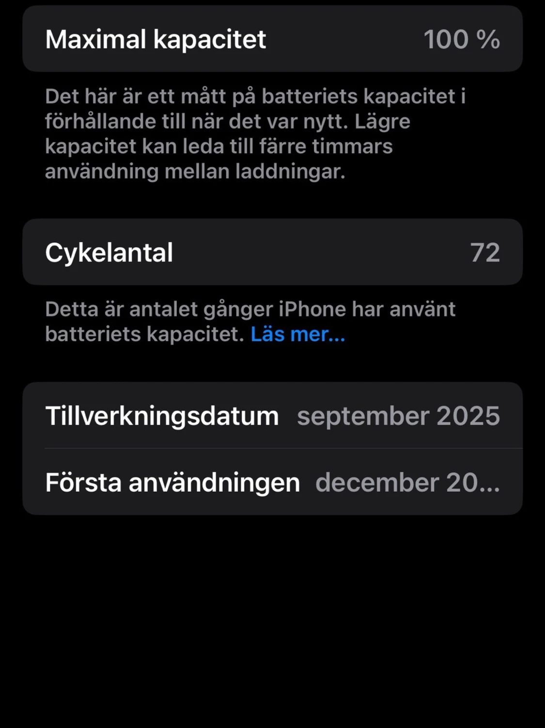 Svart iPhone 16 - 2