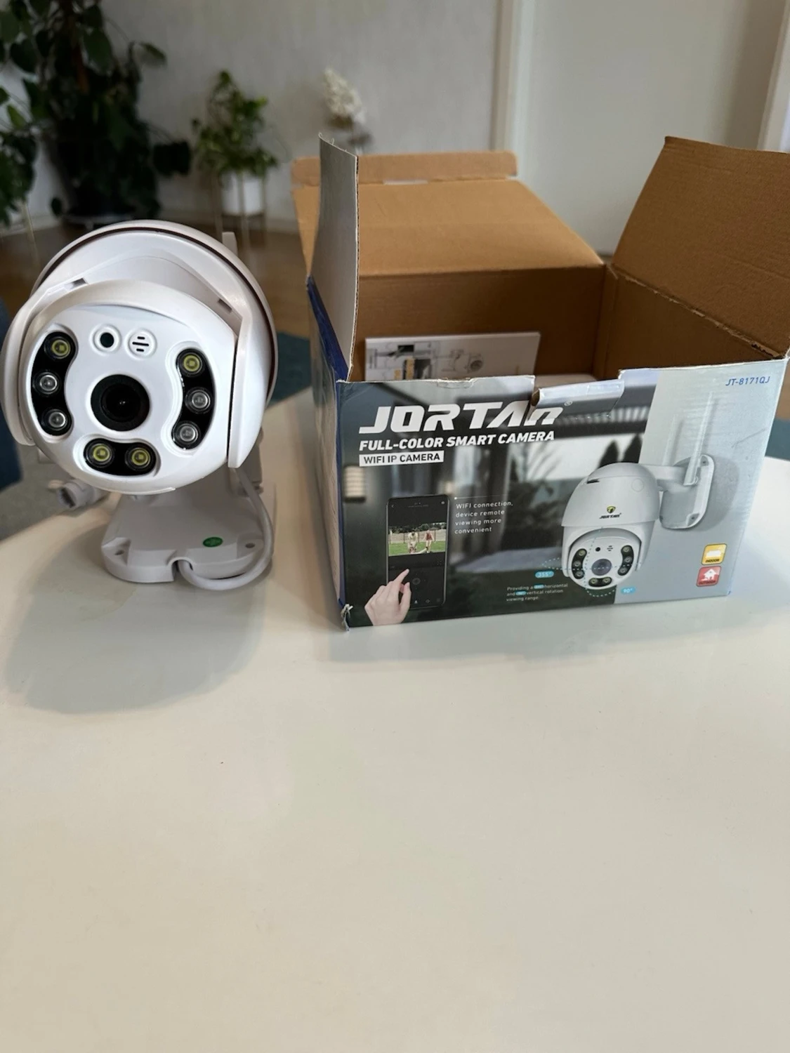 Jortan WiFi Övervakningskamera utomhus/inomhus – Ny i förpackning - 6