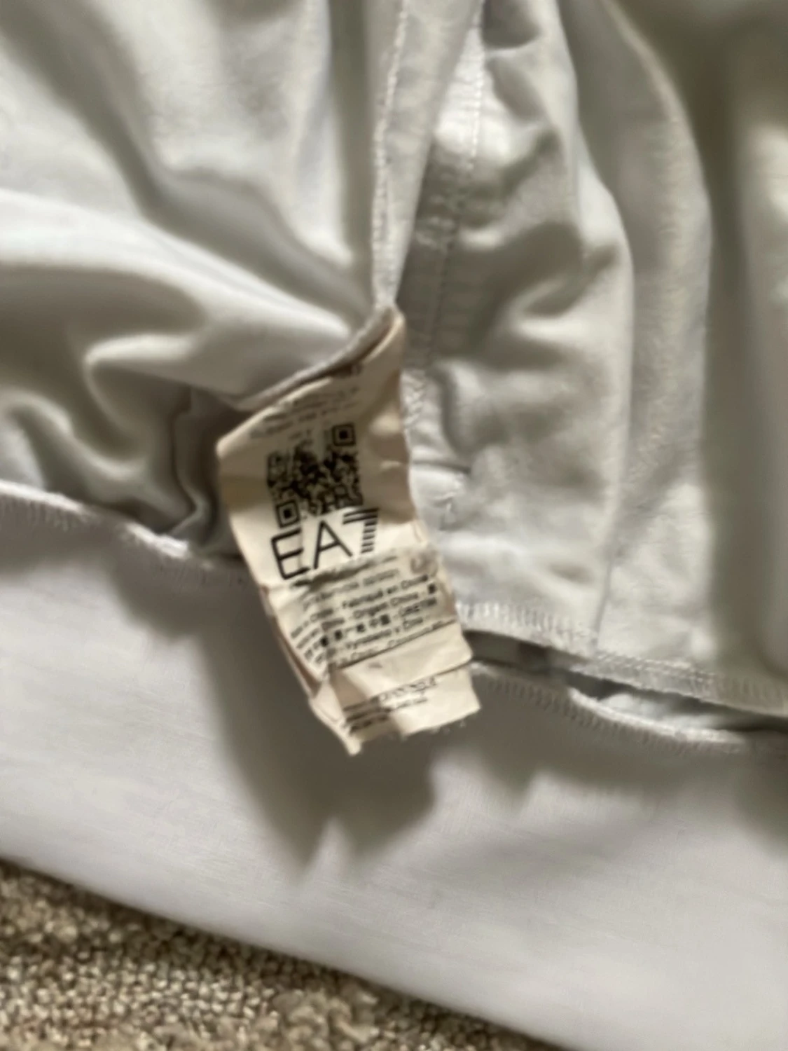 Vit ziptröja från EA7 Emporio Armani - 2