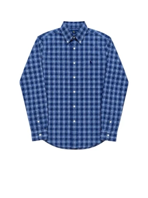 Blårutig skjorta från Ralph Lauren - Säljer en blårutig skjorta från Ralph Lauren i slim fit-modell. Skjortan har klassisk krage, knappar framtill och lång ärm. Tillverkad i mjuk bomull och har diskret logga broderad på bröstet. Hör av dig vid minsta fundering 