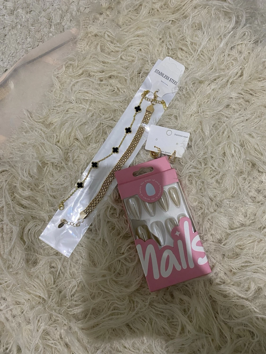 Paketpris, hög kvalitativa smycke i rostfritt stål.  - 3