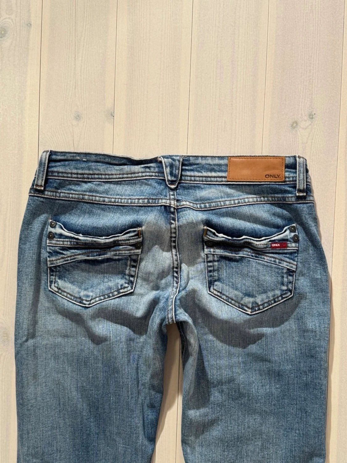 Lågmidjade bootcut jeans  - 5