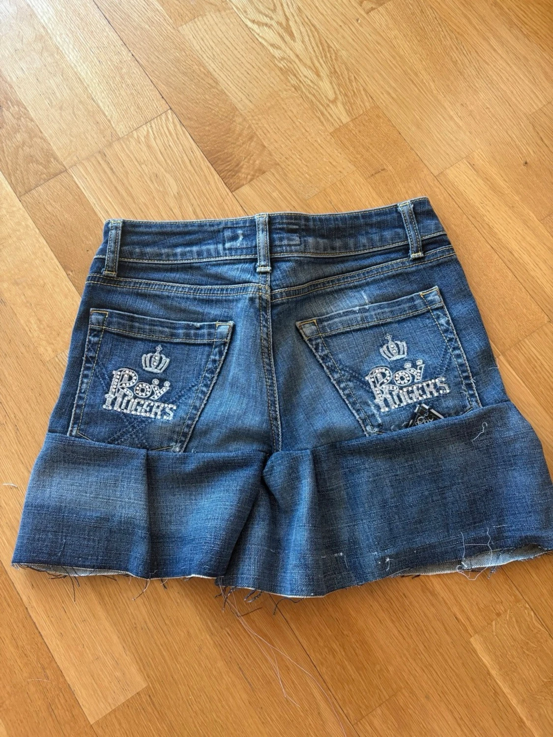 Blå jeanskjol från Roy Rogers