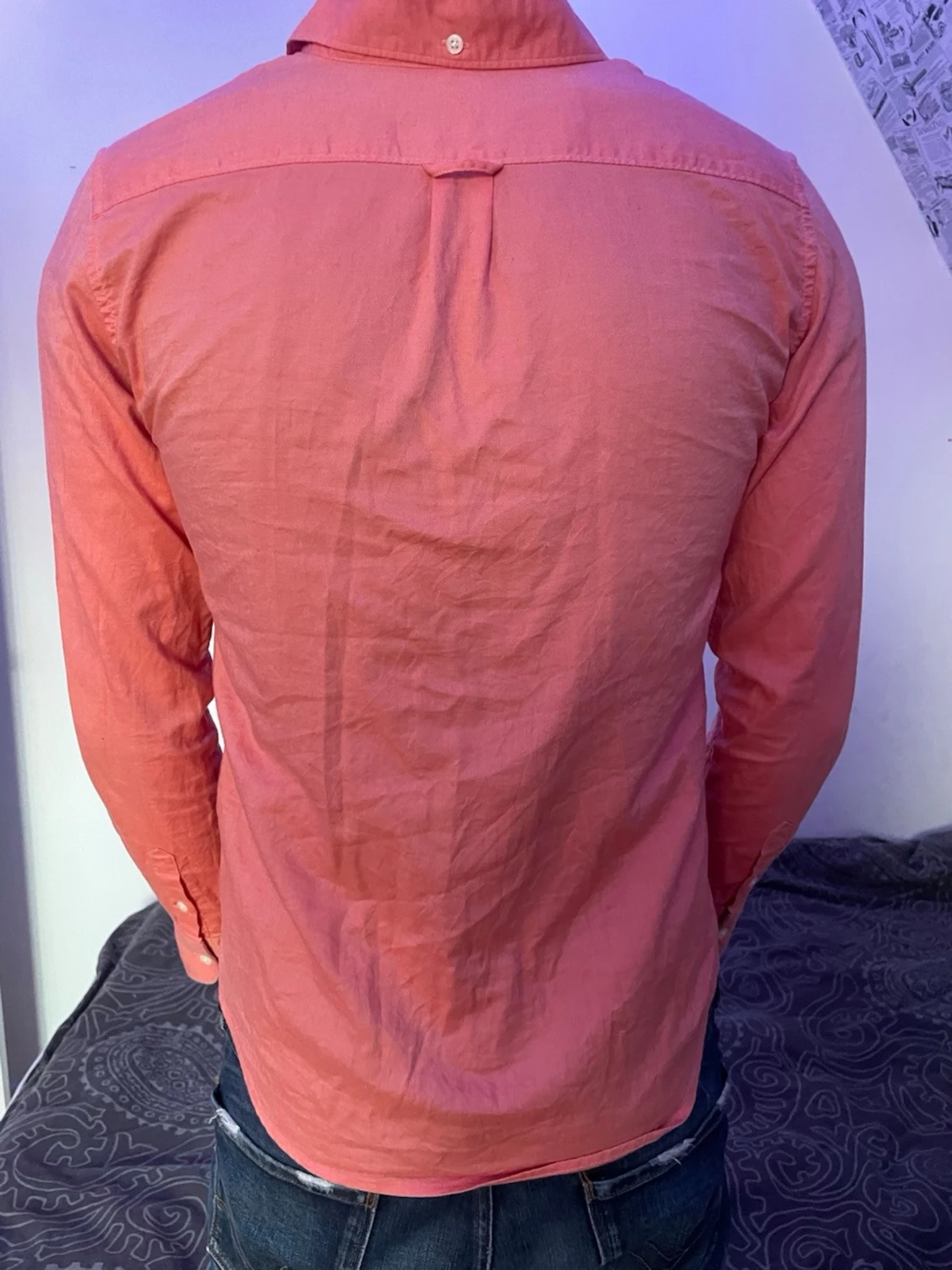 Korallfärgad skjorta från Gant - 1