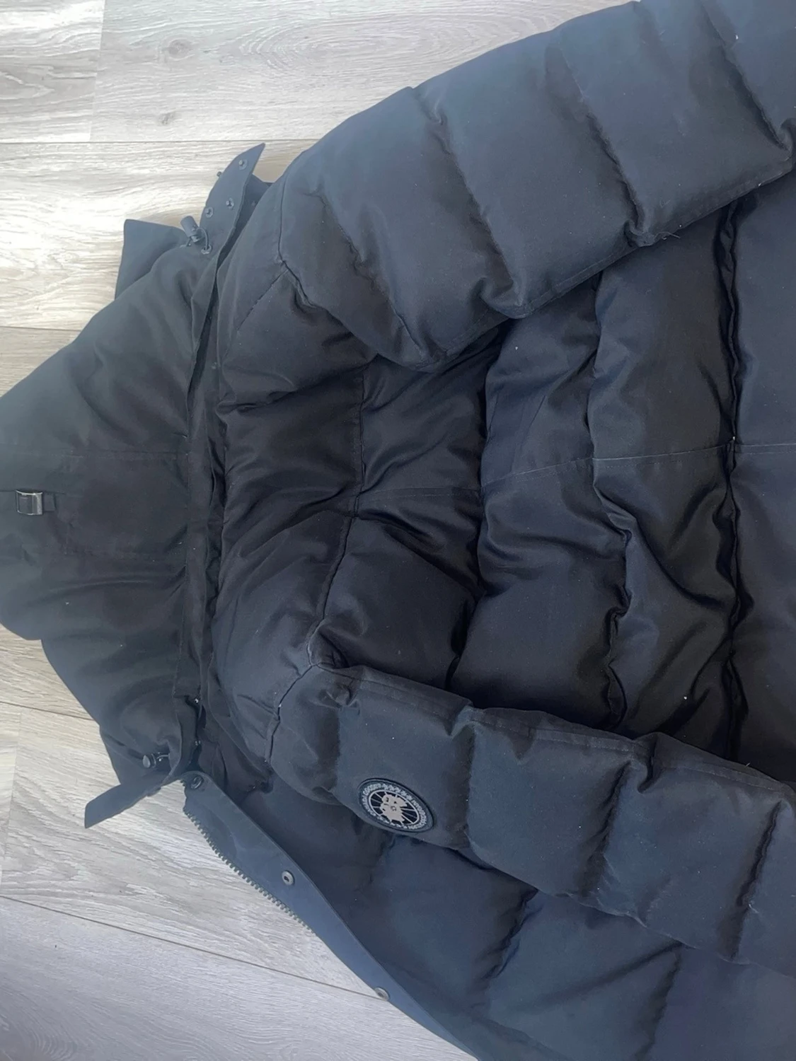 Svart Canada goose jacka - 3