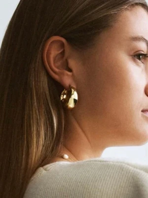 Edblad chunky hoops  - Så fina örhängen från Edblad, köpt för 499kr och knappt använda 🩷