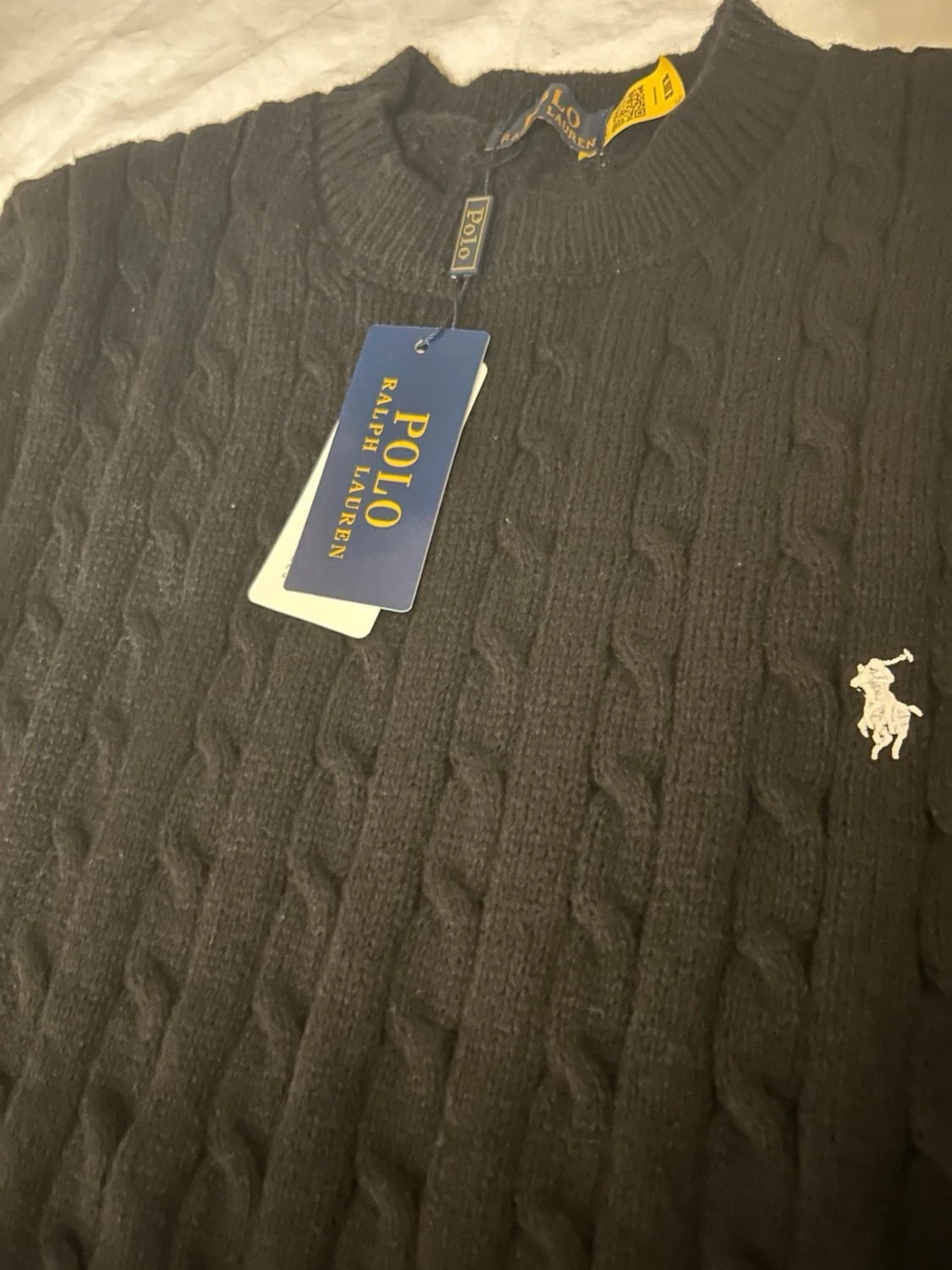 Svart ralph lauren tröja - 2