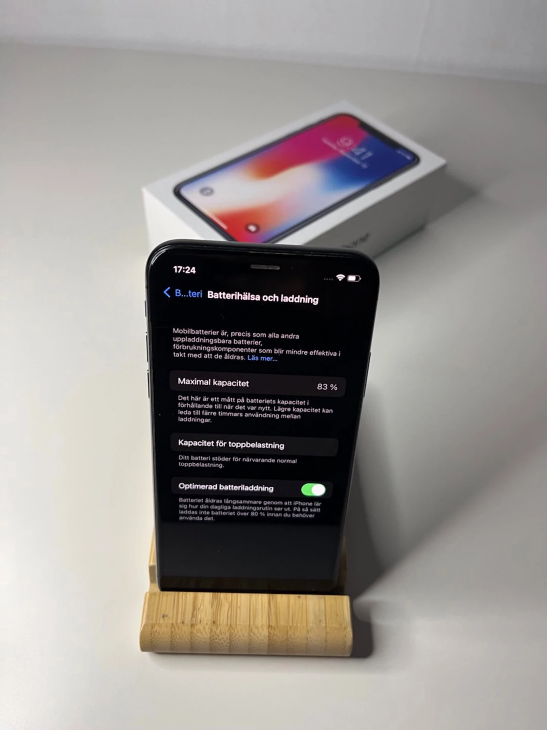 iPhone X Rymdgrå - 1