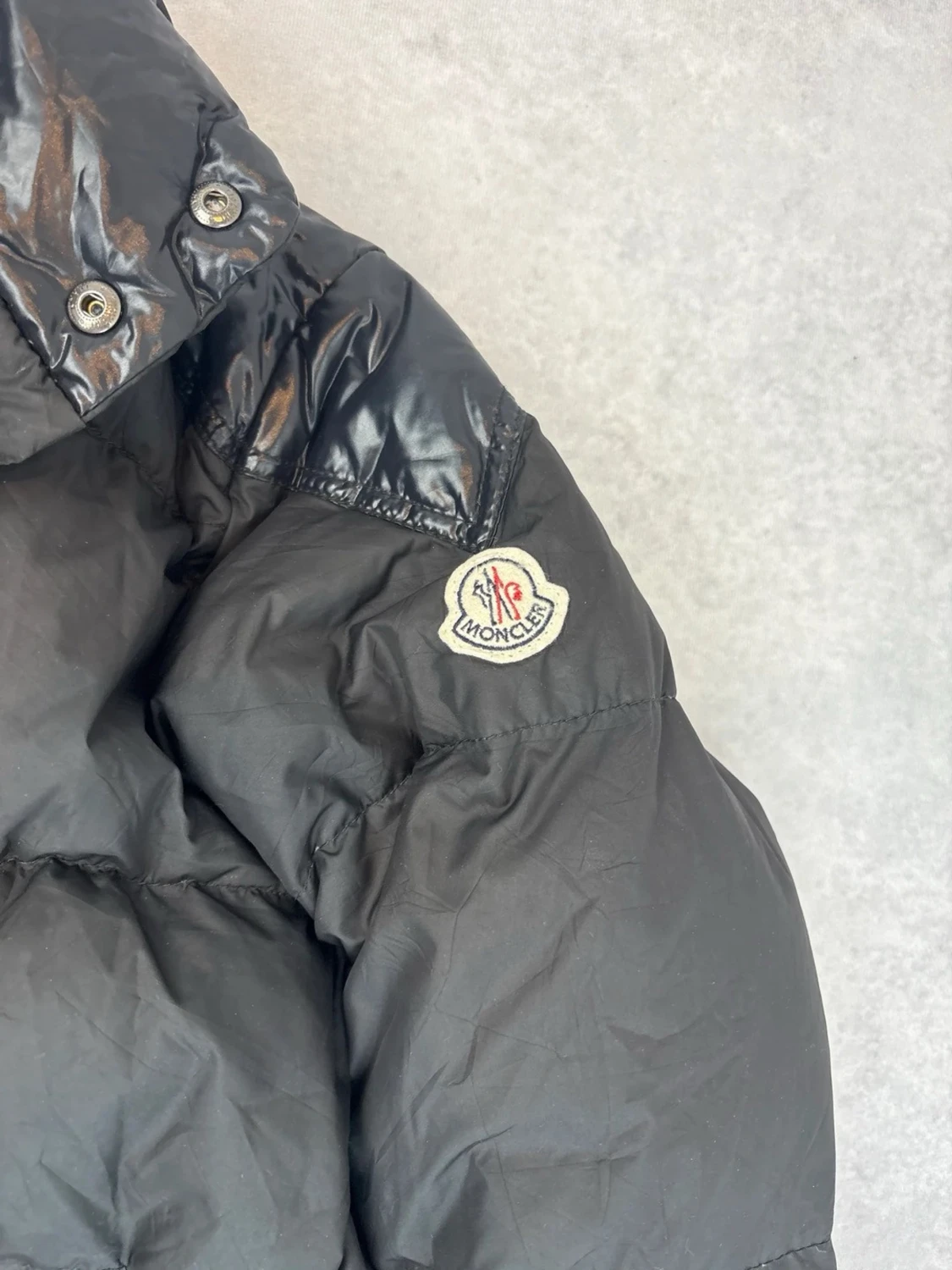 Svart dunjacka från Moncler - 1