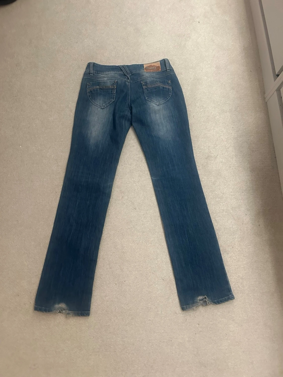 Blå jeans vintage - 3