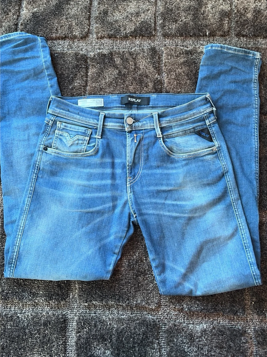 Blå jeans från Replay - 1