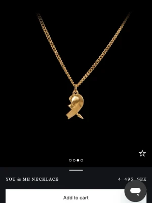 Maria Nilsdotter halsband - Jättefint halvhjärta från Maria Nilsdotter i läng 45!💓