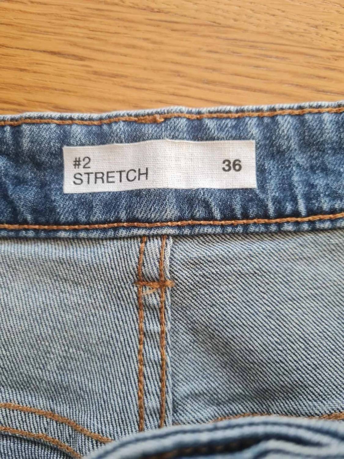 Cubus jeansshorts stl 36 blå herr - 2